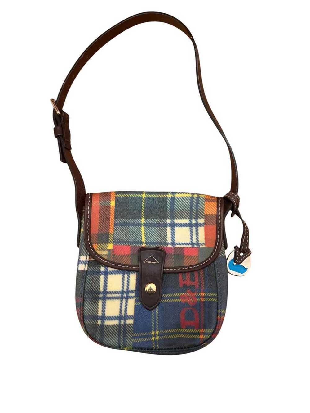 Vintage Dooney & Bourke Plaid Mini Small Shoulder Purse | Preppy Tartan Handbag